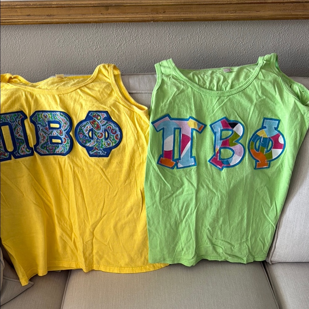 Pi Beta Phi tank tops